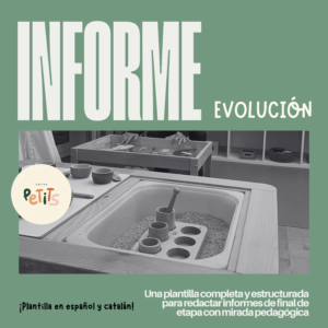 plantilla de informe evolutivo